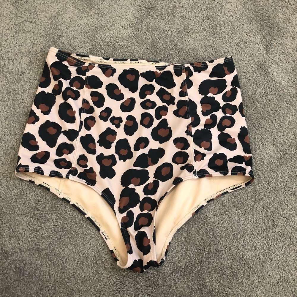 Kortni Jeane high waisted swim bottoms